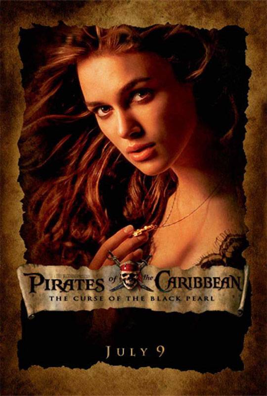 Пираты Карибского моря: Проклятие Черной жемчужины: постер N4512