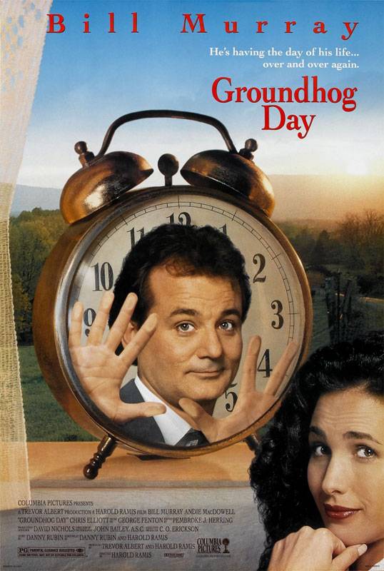 День сурка / Groundhog Day (1993) отзывы. Рецензии. Новости кино. Актеры фильма День сурка. Отзывы о фильме День сурка