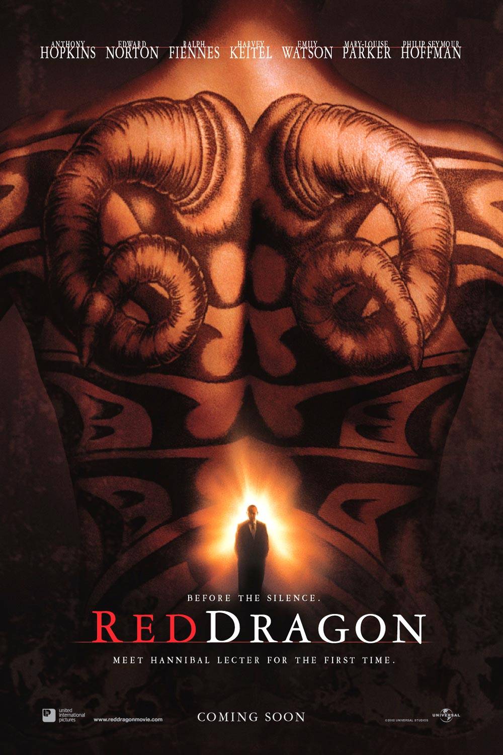 Постер N4611 к фильму Красный дракон (2002)