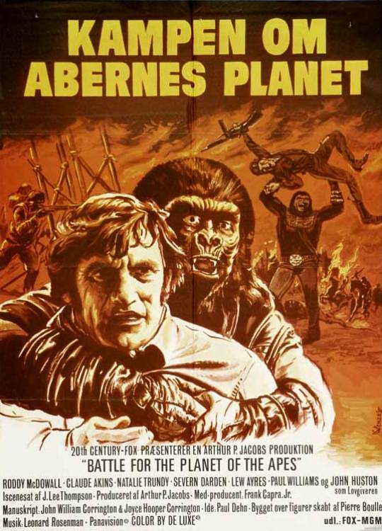 Постер N56777 к фильму Битва за планету обезьян (1973)