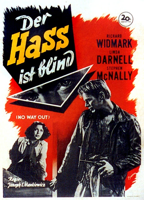 Выхода нет / No Way Out (1950) отзывы. Рецензии. Новости кино. Актеры фильма Выхода нет. Отзывы о фильме Выхода нет