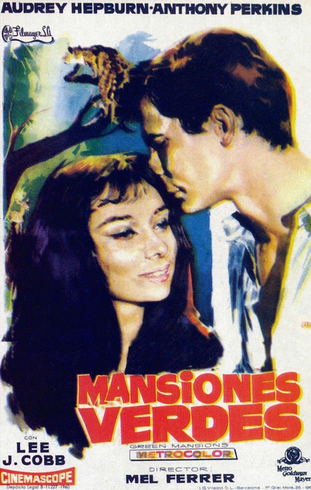 Зеленые поместья / Green Mansions (1959) отзывы. Рецензии. Новости кино. Актеры фильма Зеленые поместья. Отзывы о фильме Зеленые поместья