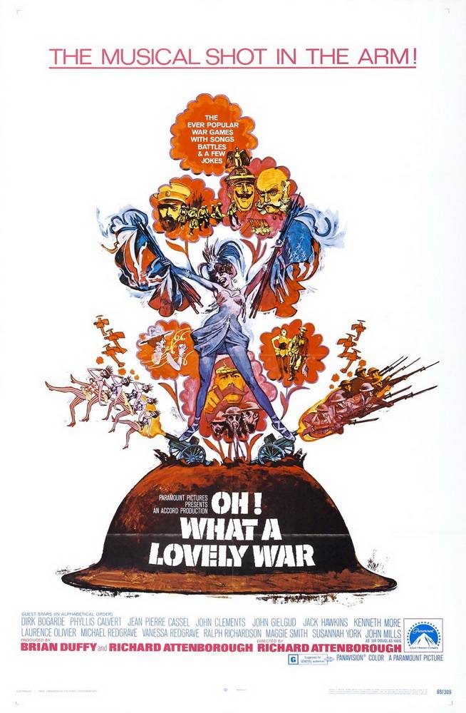 О, что за чудесная война / Oh! What a Lovely War (1969) отзывы. Рецензии. Новости кино. Актеры фильма О, что за чудесная война. Отзывы о фильме О, что за чудесная война