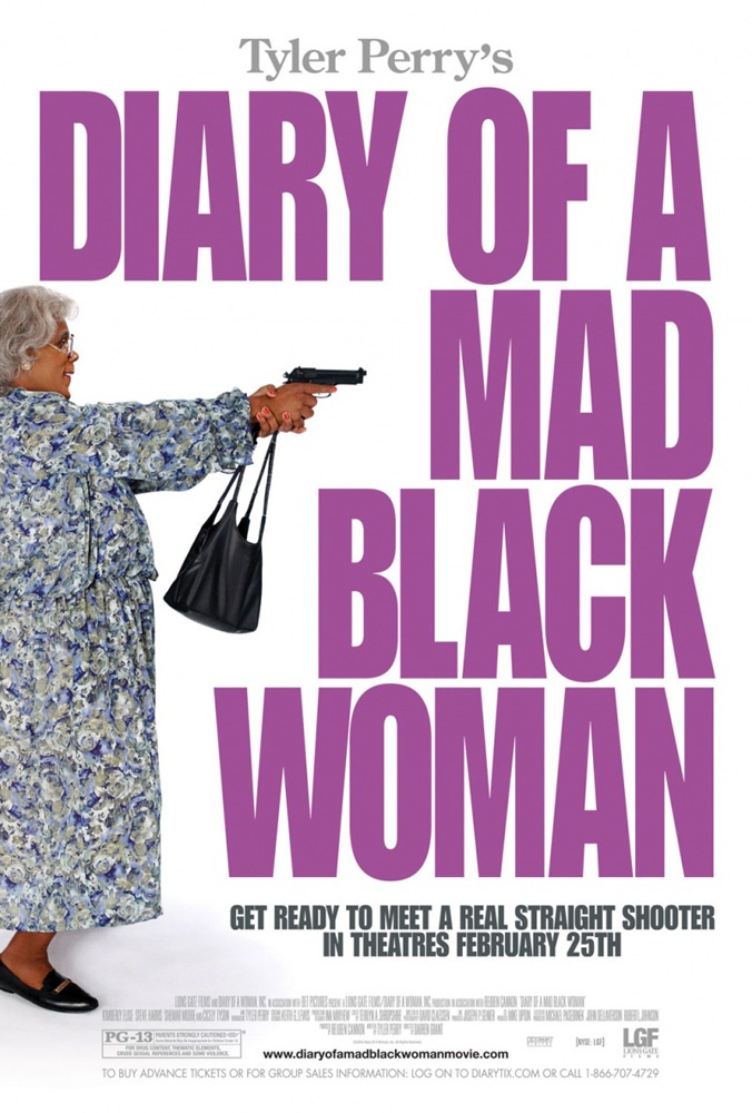 Дневник безумной черной женщины / Diary of a Mad Black Woman (2005) отзывы. Рецензии. Новости кино. Актеры фильма Дневник безумной черной женщины. Отзывы о фильме Дневник безумной черной женщины