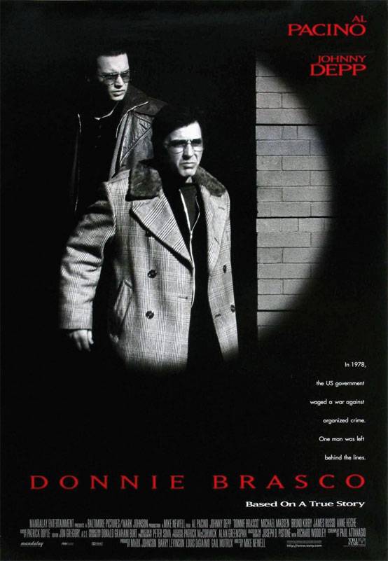 Донни Браско / Donnie Brasco (1997) отзывы. Рецензии. Новости кино. Актеры фильма Донни Браско. Отзывы о фильме Донни Браско