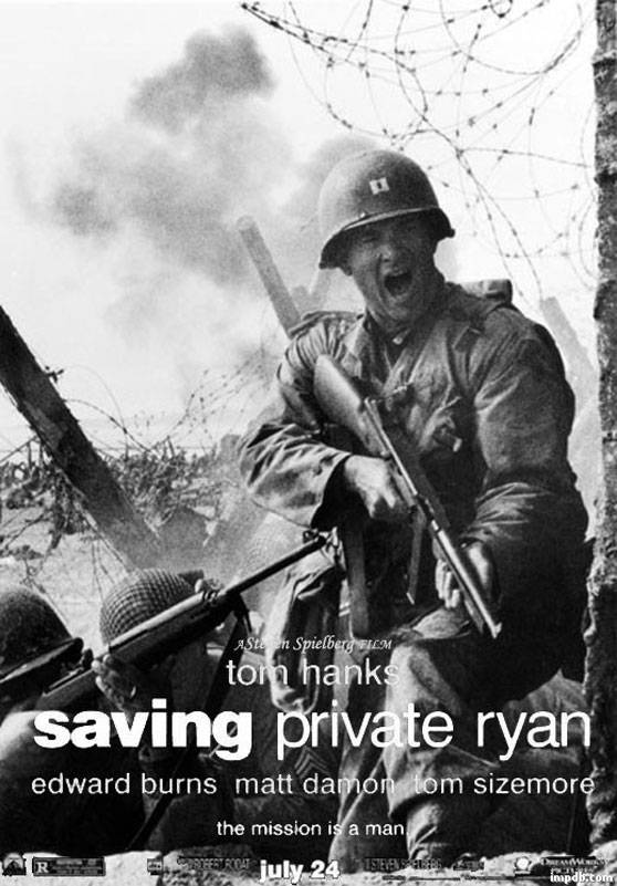 Спасти рядового Райана / Saving Private Ryan (1998) отзывы. Рецензии. Новости кино. Актеры фильма Спасти рядового Райана. Отзывы о фильме Спасти рядового Райана