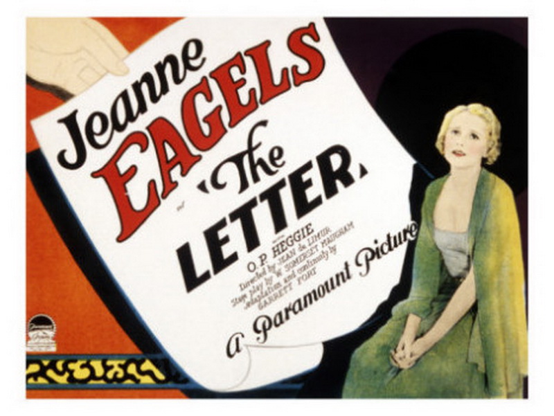 Письмо / The Letter (1929) отзывы. Рецензии. Новости кино. Актеры фильма Письмо. Отзывы о фильме Письмо