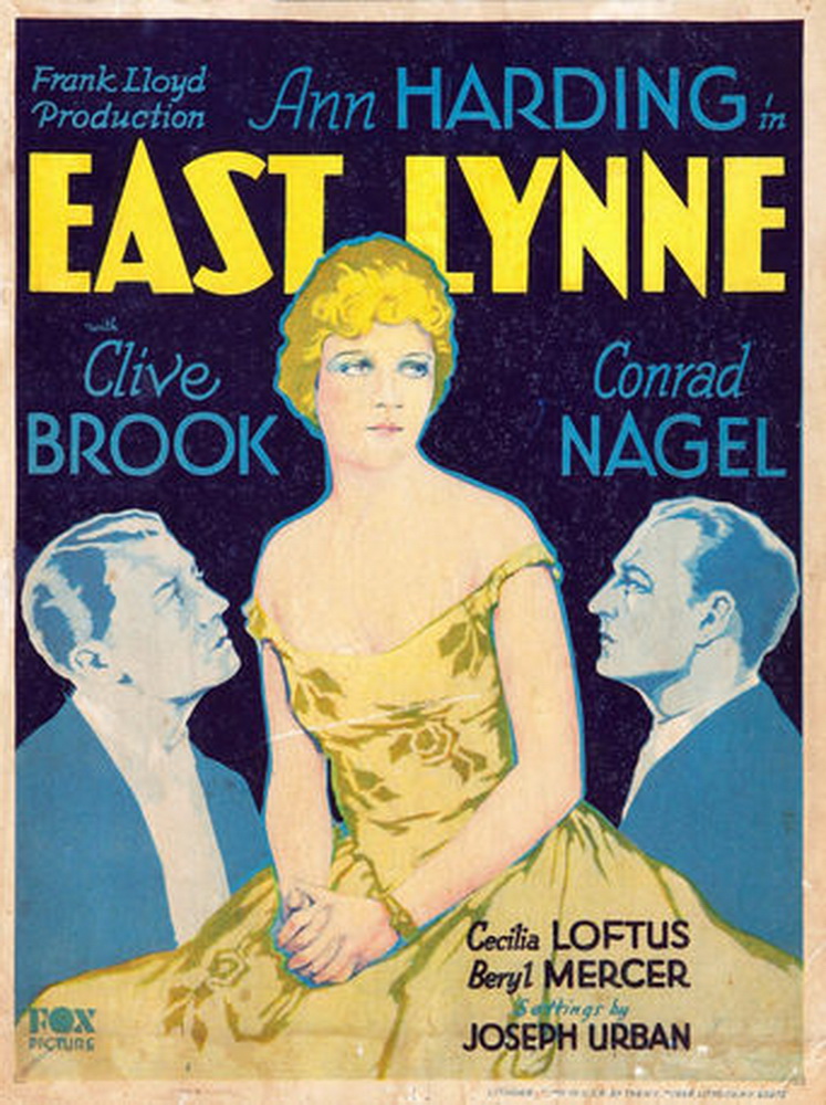Постер N58710 к фильму Ист Линн (1931)