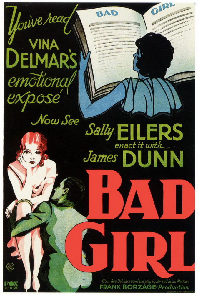 Плохая девчонка / Bad Girl (1931) отзывы. Рецензии. Новости кино. Актеры фильма Плохая девчонка. Отзывы о фильме Плохая девчонка