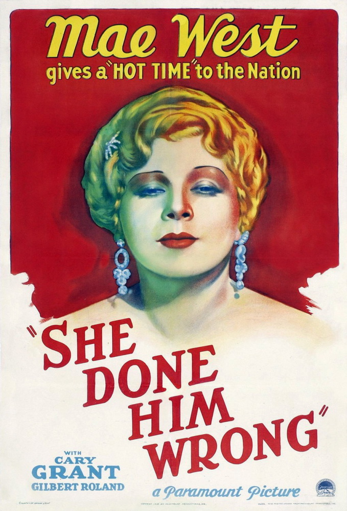Она обошлась с ним нечестно / She Done Him Wrong (1933) отзывы. Рецензии. Новости кино. Актеры фильма Она обошлась с ним нечестно. Отзывы о фильме Она обошлась с ним нечестно