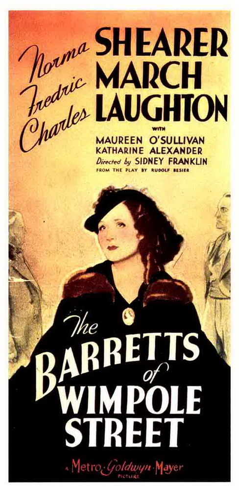 Постер N58837 к фильму Барреты с Уимпол-стрит (1934)