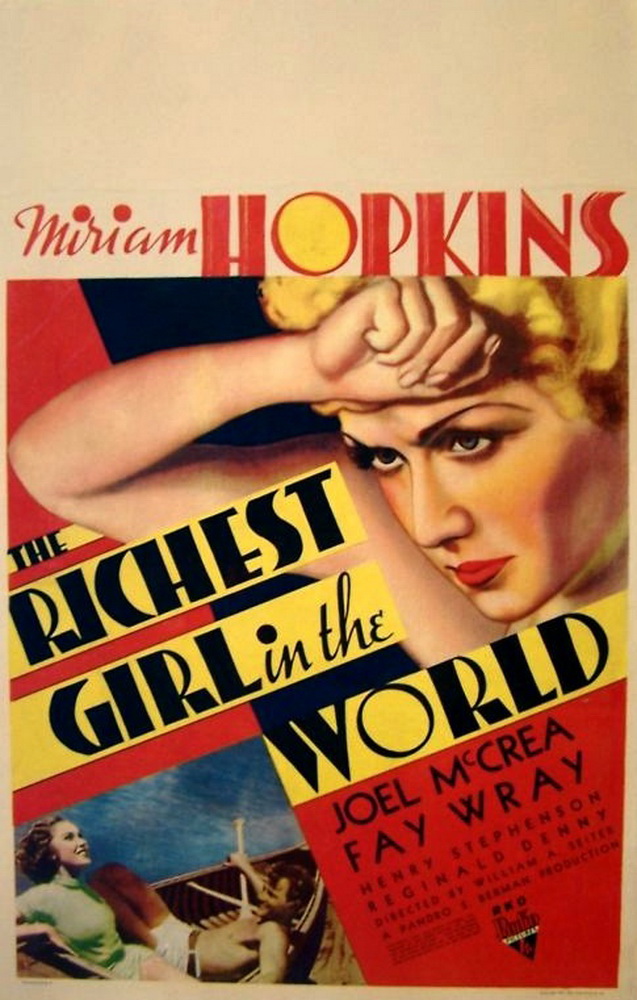 Самая богатая девушка в мире / The Richest Girl in the World (1934) отзывы. Рецензии. Новости кино. Актеры фильма Самая богатая девушка в мире. Отзывы о фильме Самая богатая девушка в мире