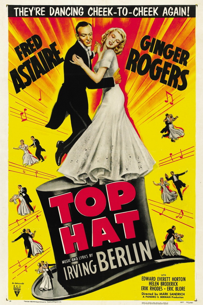 Цилиндр / Top Hat (1935) отзывы. Рецензии. Новости кино. Актеры фильма Цилиндр. Отзывы о фильме Цилиндр
