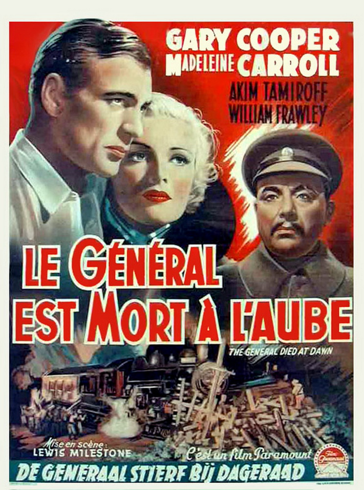 Смерть генерала на рассвете / The General Died at Dawn (1936) отзывы. Рецензии. Новости кино. Актеры фильма Смерть генерала на рассвете. Отзывы о фильме Смерть генерала на рассвете