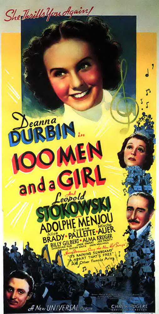 Сто мужчин и одна девушка / One Hundred Men and a Girl (1937) отзывы. Рецензии. Новости кино. Актеры фильма Сто мужчин и одна девушка. Отзывы о фильме Сто мужчин и одна девушка