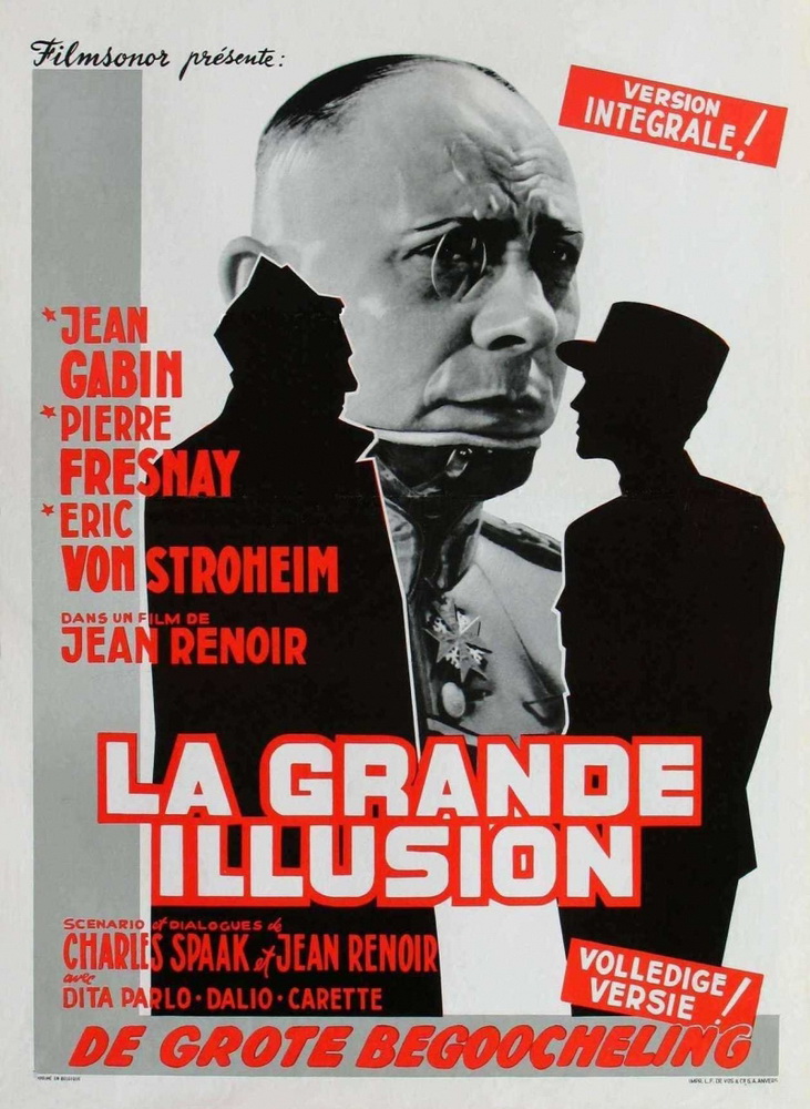 Великая иллюзия / La grande illusion (1937) отзывы. Рецензии. Новости кино. Актеры фильма Великая иллюзия. Отзывы о фильме Великая иллюзия
