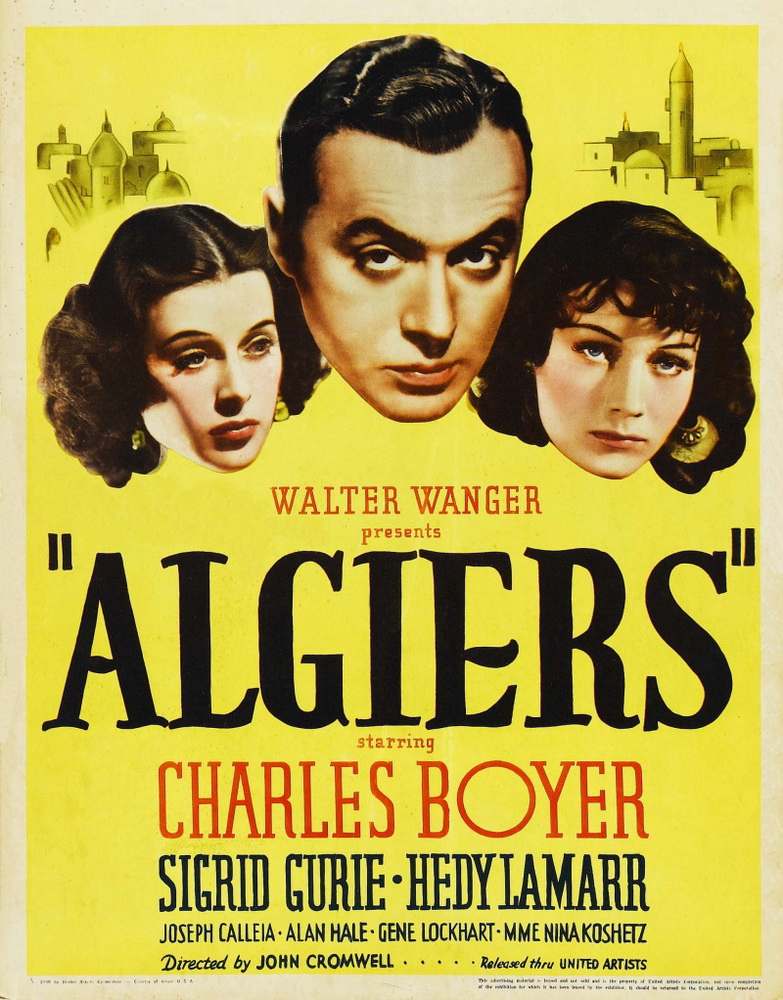 Постер N59226 к фильму Алжир (1938)