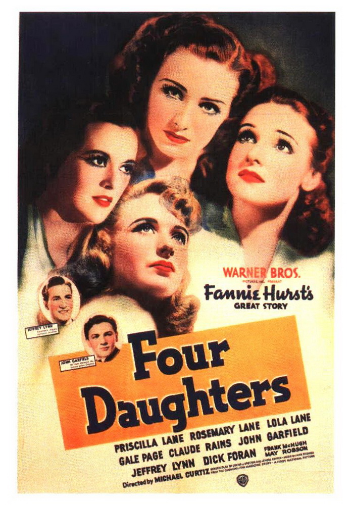 Четыре дочери / Four Daughters (1938) отзывы. Рецензии. Новости кино. Актеры фильма Четыре дочери. Отзывы о фильме Четыре дочери