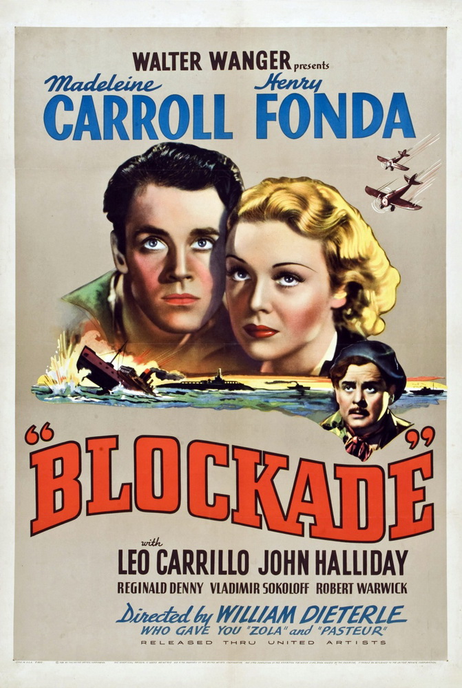 Блокада / Blockade (1938) отзывы. Рецензии. Новости кино. Актеры фильма Блокада. Отзывы о фильме Блокада