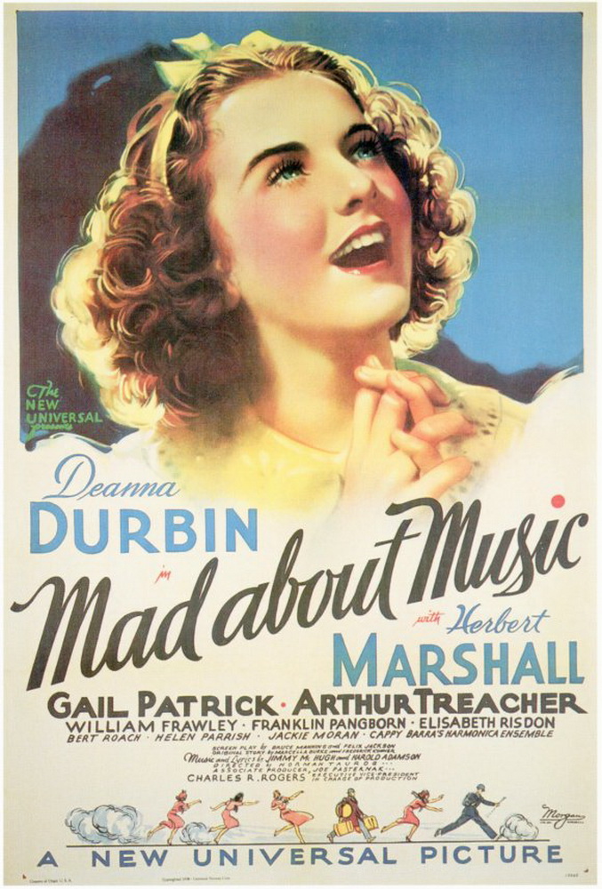 Без ума от музыки / Mad About Music (1938) отзывы. Рецензии. Новости кино. Актеры фильма Без ума от музыки. Отзывы о фильме Без ума от музыки