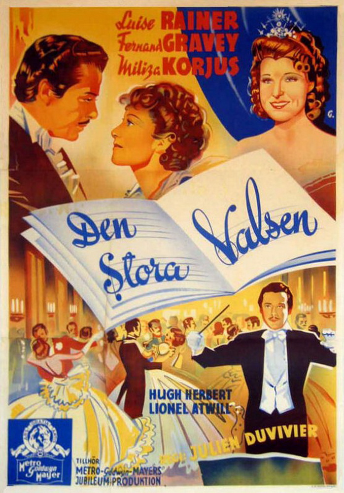 Большой вальс / The Great Waltz (1938) отзывы. Рецензии. Новости кино. Актеры фильма Большой вальс. Отзывы о фильме Большой вальс