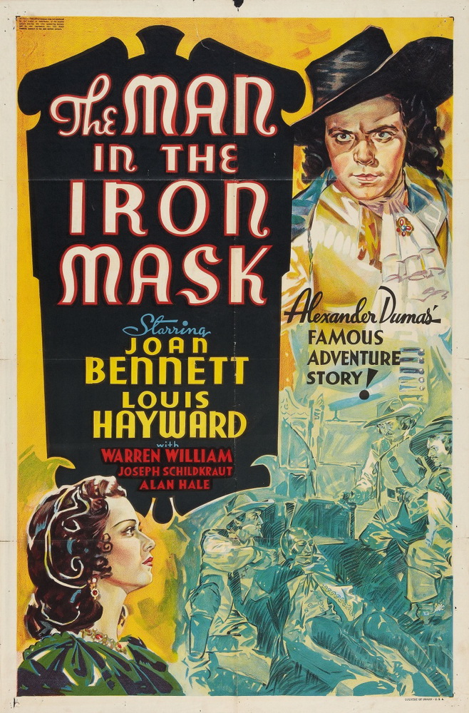 Человек в железной маске / The Man in the Iron Mask (1939) отзывы. Рецензии. Новости кино. Актеры фильма Человек в железной маске. Отзывы о фильме Человек в железной маске