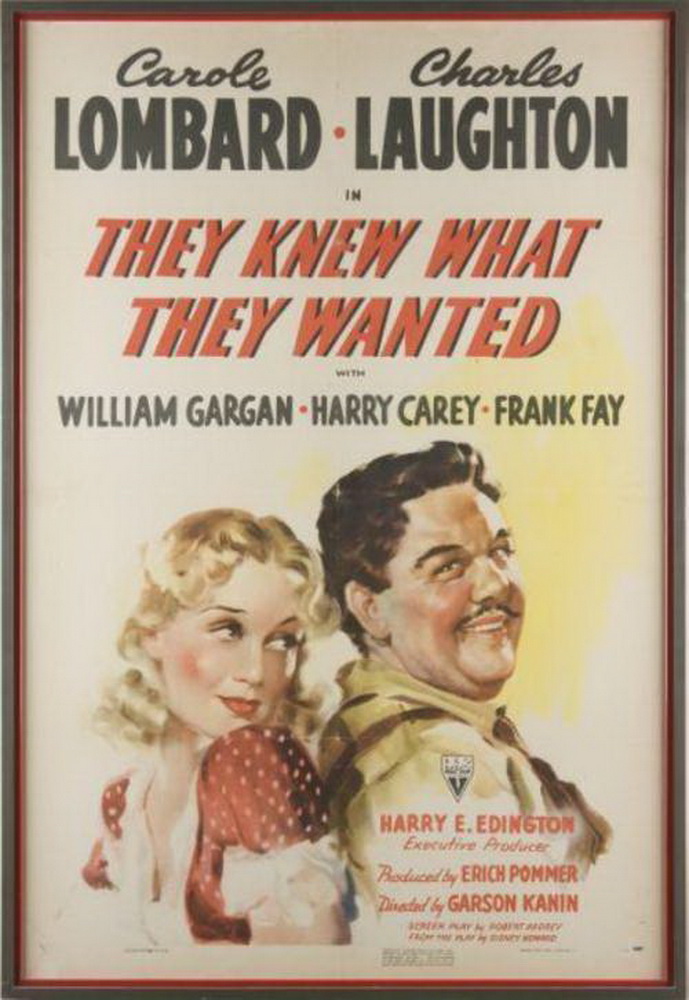 Они знали, что хотели / They Knew What They Wanted (1940) отзывы. Рецензии. Новости кино. Актеры фильма Они знали, что хотели. Отзывы о фильме Они знали, что хотели