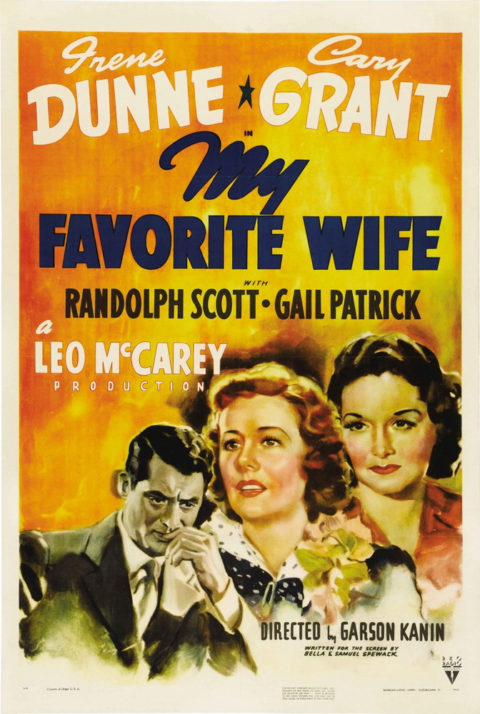 Моя любимая жена / My Favorite Wife (1940) отзывы. Рецензии. Новости кино. Актеры фильма Моя любимая жена. Отзывы о фильме Моя любимая жена