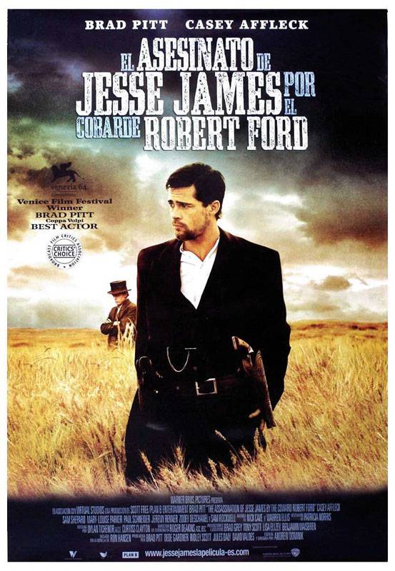 Как трусливый Роберт Форд убил Джесси Джеймса / The Assassination of Jesse James by the Coward Robert Ford (2007) отзывы. Рецензии. Новости кино. Актеры фильма Как трусливый Роберт Форд убил Джесси Джеймса. Отзывы о фильме Как трусливый Роберт Форд убил Джесси Джеймса