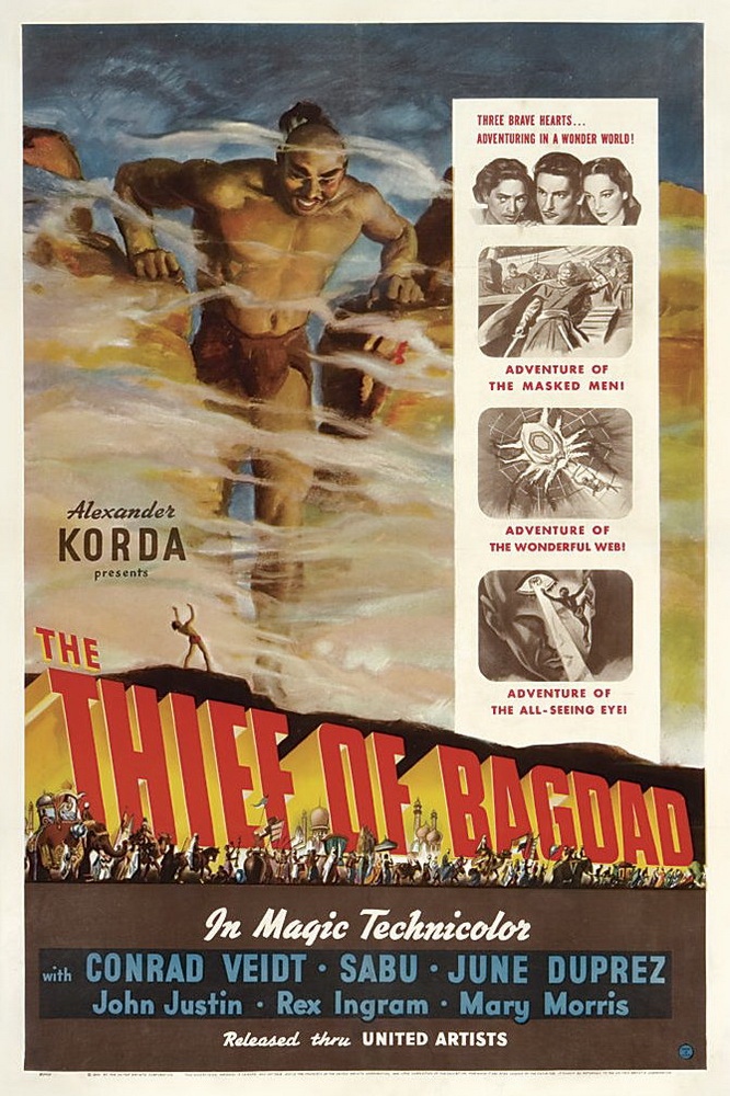 Багдадский вор / The Thief of Bagdad (1940) отзывы. Рецензии. Новости кино. Актеры фильма Багдадский вор. Отзывы о фильме Багдадский вор