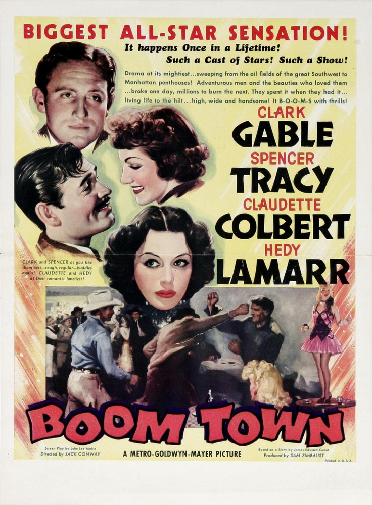 Шумный город / Boom Town (1940) отзывы. Рецензии. Новости кино. Актеры фильма Шумный город. Отзывы о фильме Шумный город