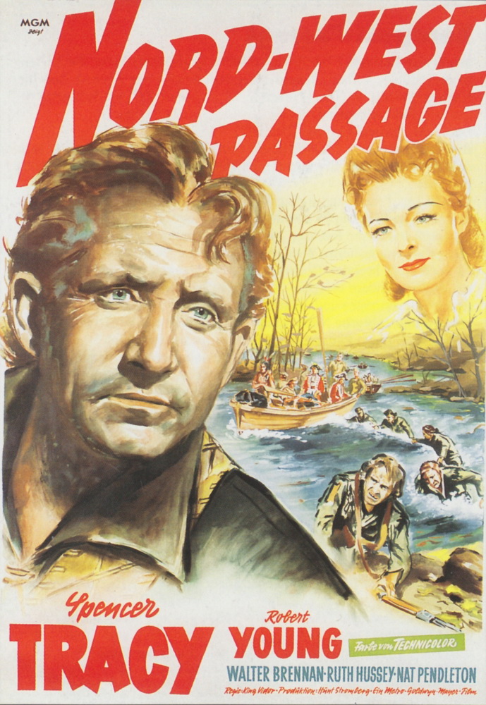 Постер N59436 к фильму Проход на северо-запад (1940)