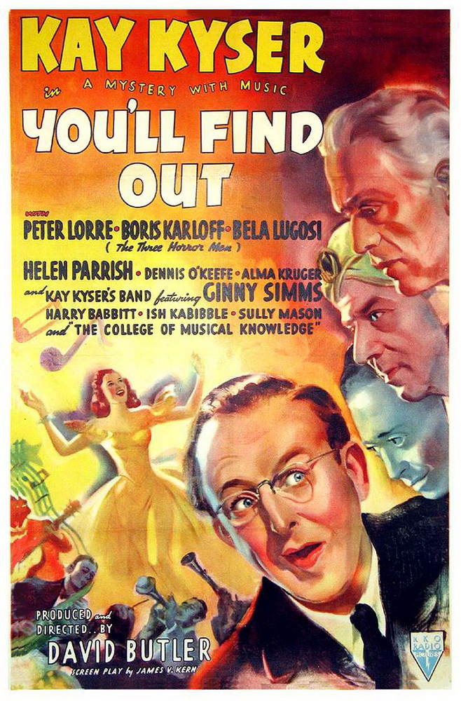 Вы узнаете / You`ll Find Out (1940) отзывы. Рецензии. Новости кино. Актеры фильма Вы узнаете. Отзывы о фильме Вы узнаете