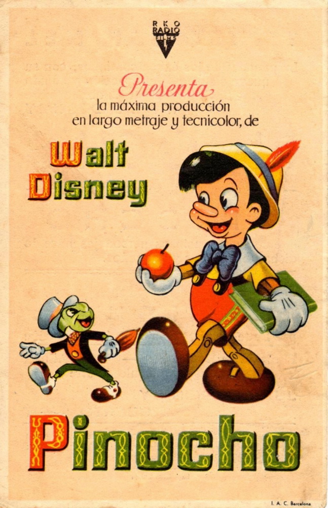 Пиноккио / Pinocchio (1940) отзывы. Рецензии. Новости кино. Актеры фильма Пиноккио. Отзывы о фильме Пиноккио