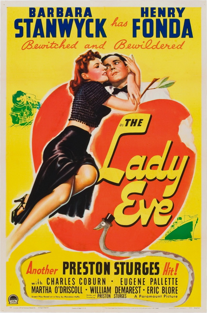 Леди Ева / The Lady Eve (1941) отзывы. Рецензии. Новости кино. Актеры фильма Леди Ева. Отзывы о фильме Леди Ева