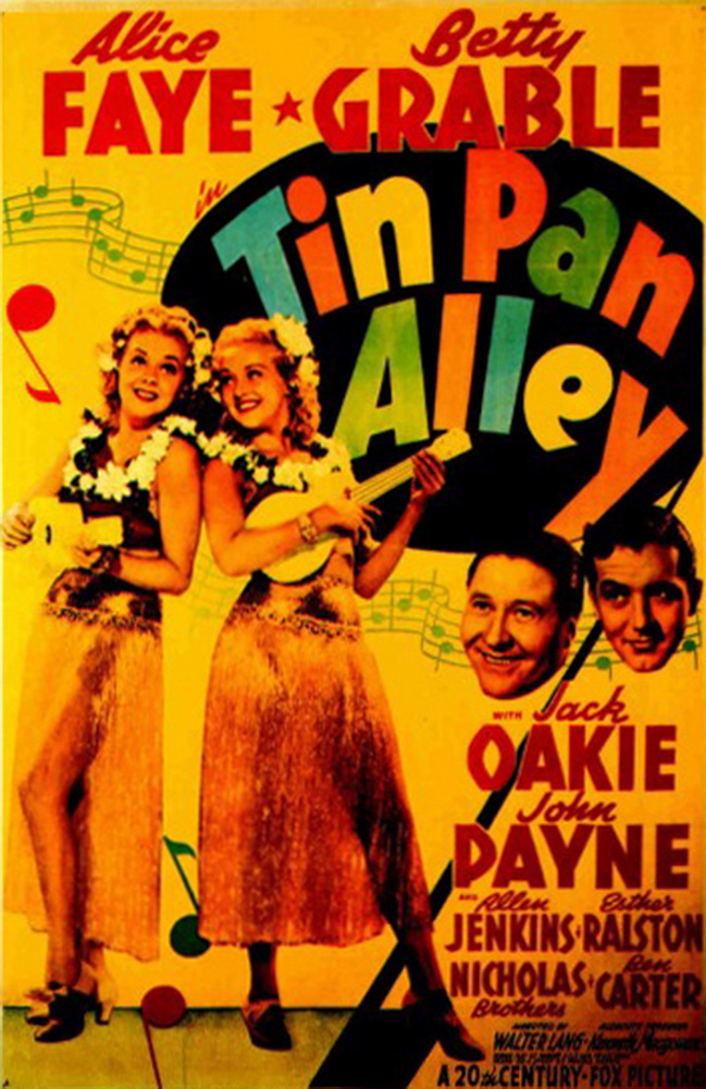 Тин Пэн Элли / Tin Pan Alley (1940) отзывы. Рецензии. Новости кино. Актеры фильма Тин Пэн Элли. Отзывы о фильме Тин Пэн Элли