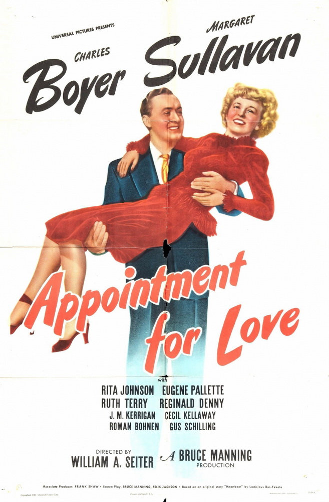 Любовное свидание / Appointment for Love (1941) отзывы. Рецензии. Новости кино. Актеры фильма Любовное свидание. Отзывы о фильме Любовное свидание