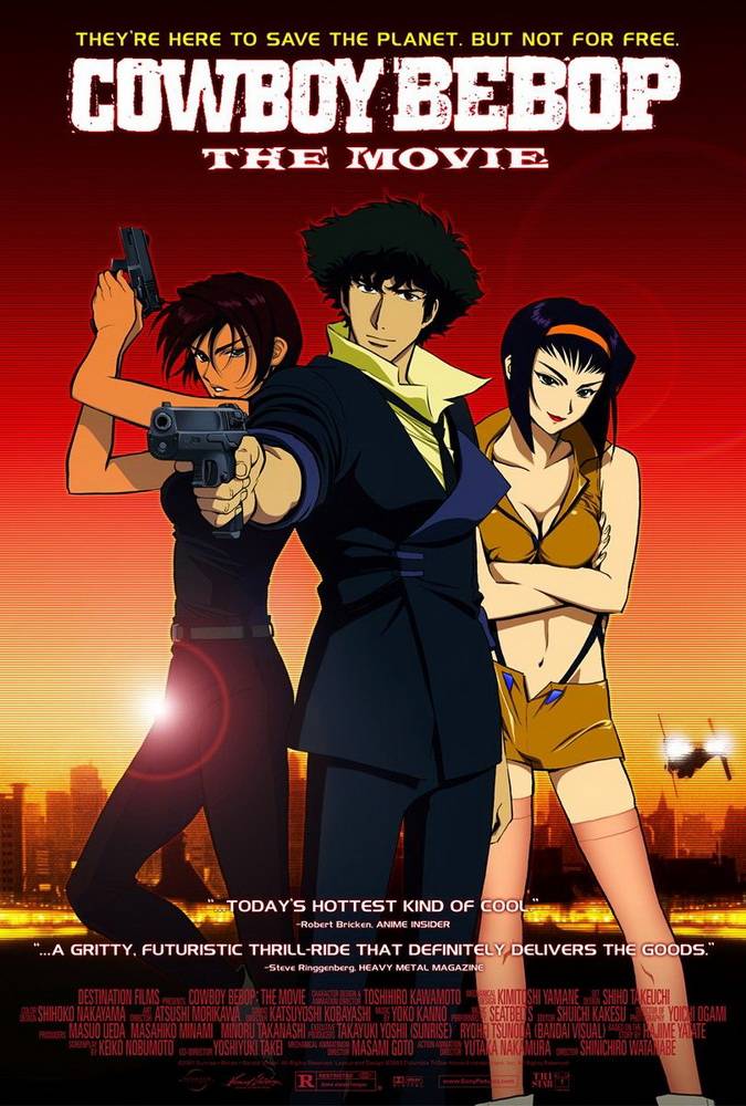 Ковбой Бибоп / Cowboy Bebop: The Movie (2001) отзывы. Рецензии. Новости кино. Актеры фильма Ковбой Бибоп. Отзывы о фильме Ковбой Бибоп