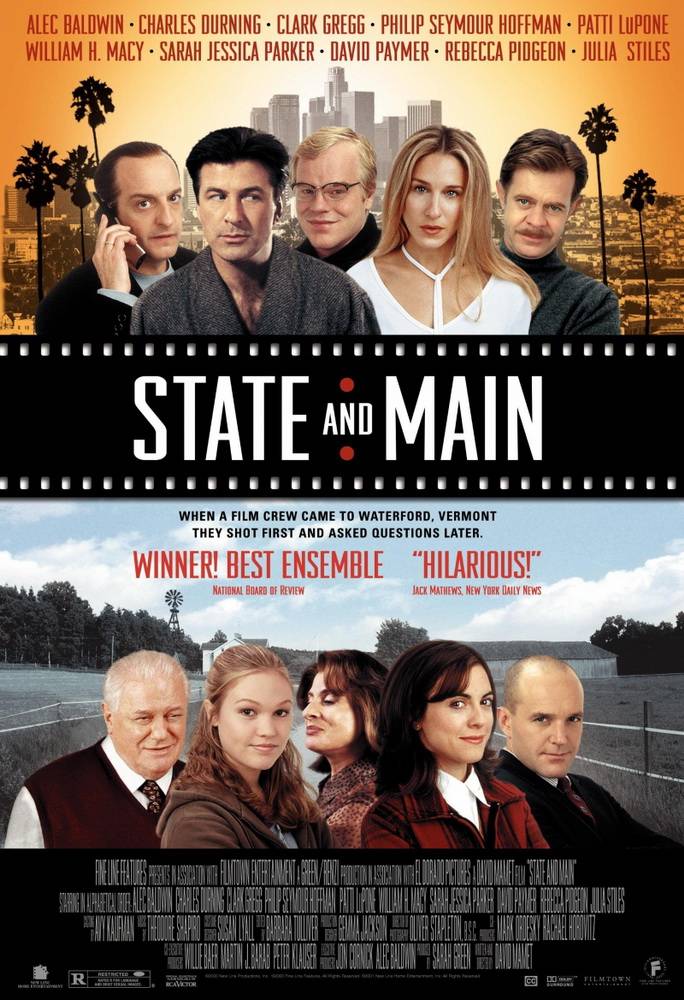 Жизнь за кадром / State and Main (2000) отзывы. Рецензии. Новости кино. Актеры фильма Жизнь за кадром. Отзывы о фильме Жизнь за кадром