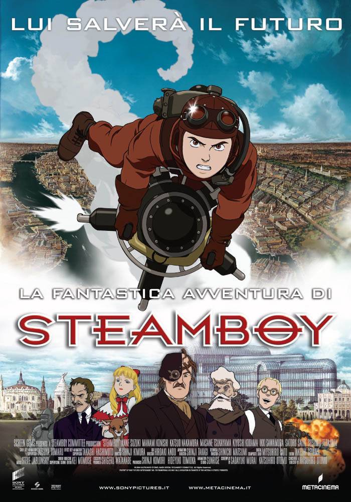 Стимбой / Steamboy (2004) отзывы. Рецензии. Новости кино. Актеры фильма Стимбой. Отзывы о фильме Стимбой