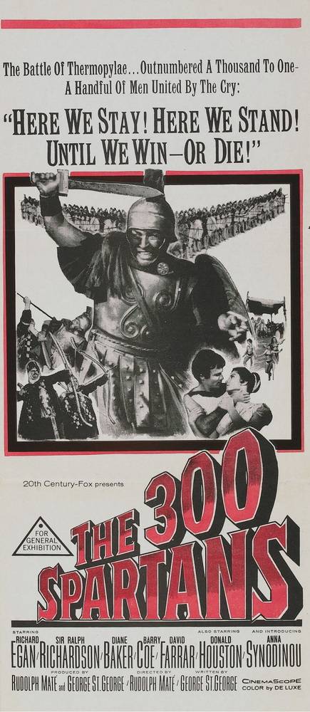 300 спартанцев / The 300 Spartans (1962) отзывы. Рецензии. Новости кино. Актеры фильма 300 спартанцев. Отзывы о фильме 300 спартанцев