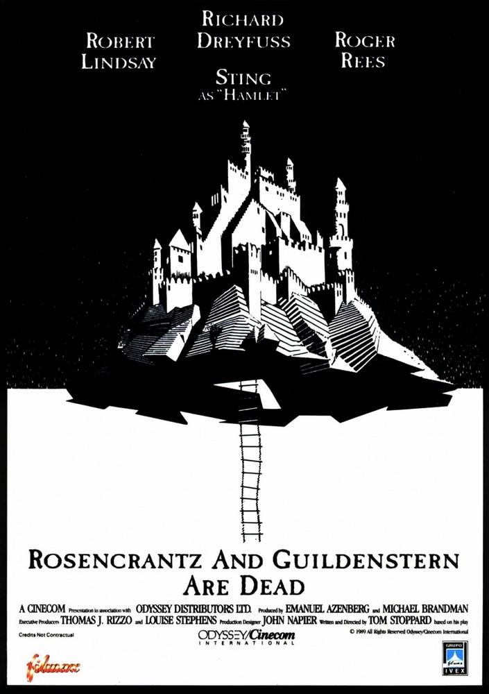 Постер N62162 к фильму Розенкранц и Гильденштерн мертвы (1990)