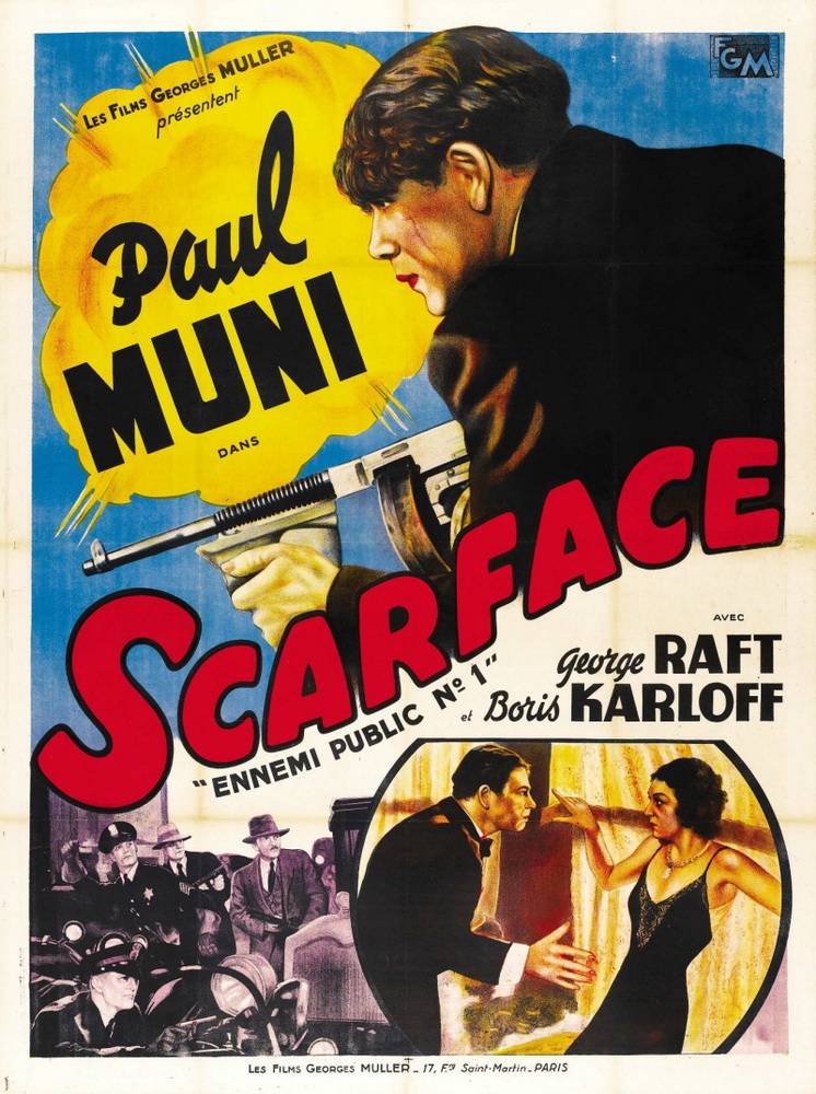 Лицо со шрамом / Scarface (1932) отзывы. Рецензии. Новости кино. Актеры фильма Лицо со шрамом. Отзывы о фильме Лицо со шрамом