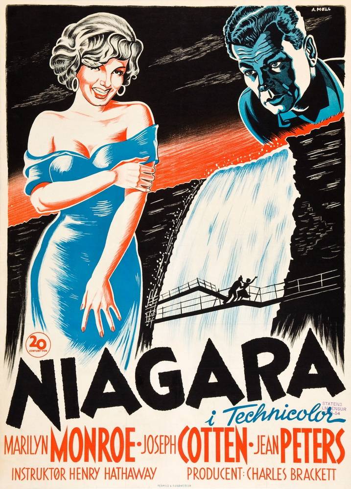 Ниагара / Niagara (1953) отзывы. Рецензии. Новости кино. Актеры фильма Ниагара. Отзывы о фильме Ниагара