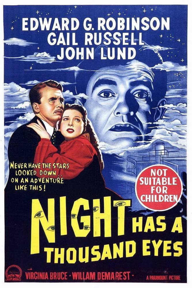 У ночи тысячи глаз / Night Has a Thousand Eyes (1948) отзывы. Рецензии. Новости кино. Актеры фильма У ночи тысячи глаз. Отзывы о фильме У ночи тысячи глаз