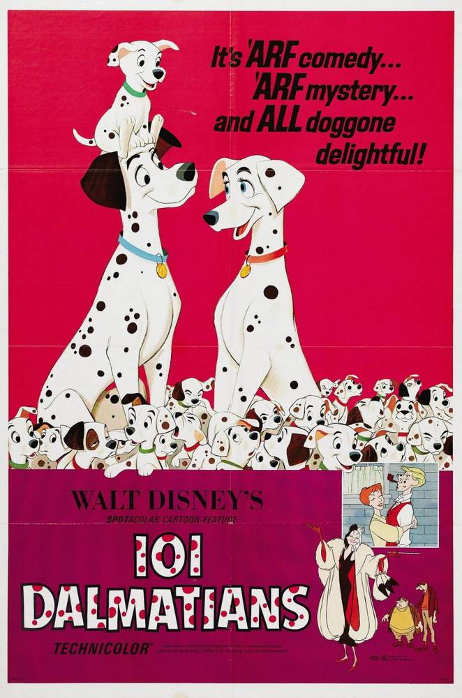 101 далматинец / One Hundred and One Dalmatians (1961) отзывы. Рецензии. Новости кино. Актеры фильма 101 далматинец. Отзывы о фильме 101 далматинец