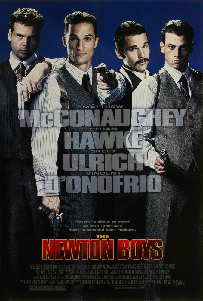 Братья Ньютон / The Newton Boys (1998) отзывы. Рецензии. Новости кино. Актеры фильма Братья Ньютон. Отзывы о фильме Братья Ньютон