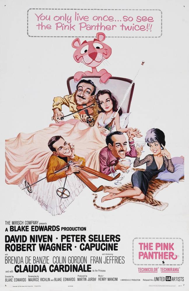 Розовая пантера / The Pink Panther (1963) отзывы. Рецензии. Новости кино. Актеры фильма Розовая пантера. Отзывы о фильме Розовая пантера