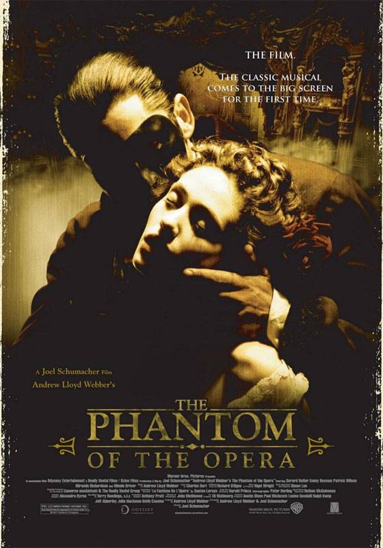 Призрак оперы / The Phantom of the Opera (2004) отзывы. Рецензии. Новости кино. Актеры фильма Призрак оперы. Отзывы о фильме Призрак оперы