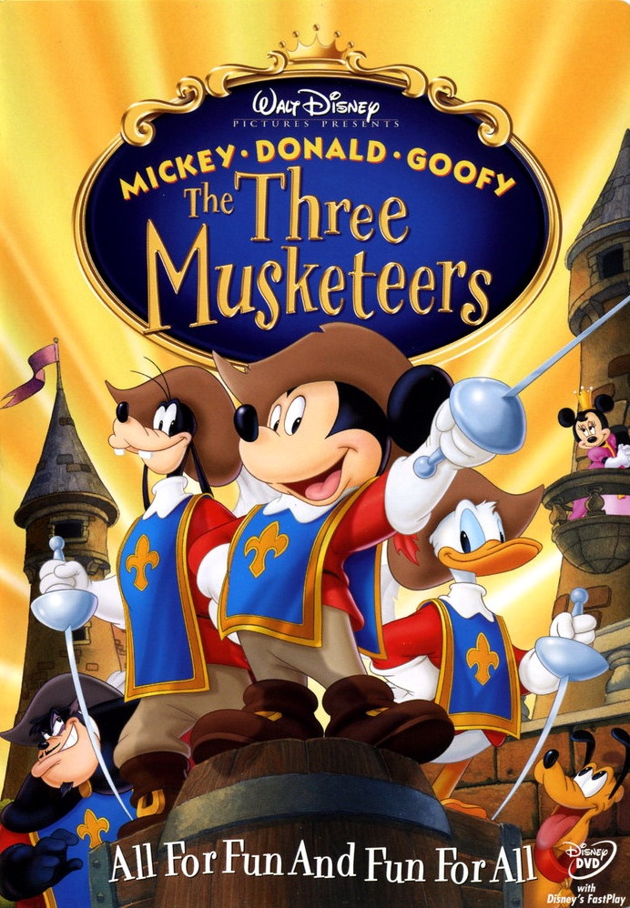 Три мушкетера. Микки, Дональд, Гуфи: постер N64240